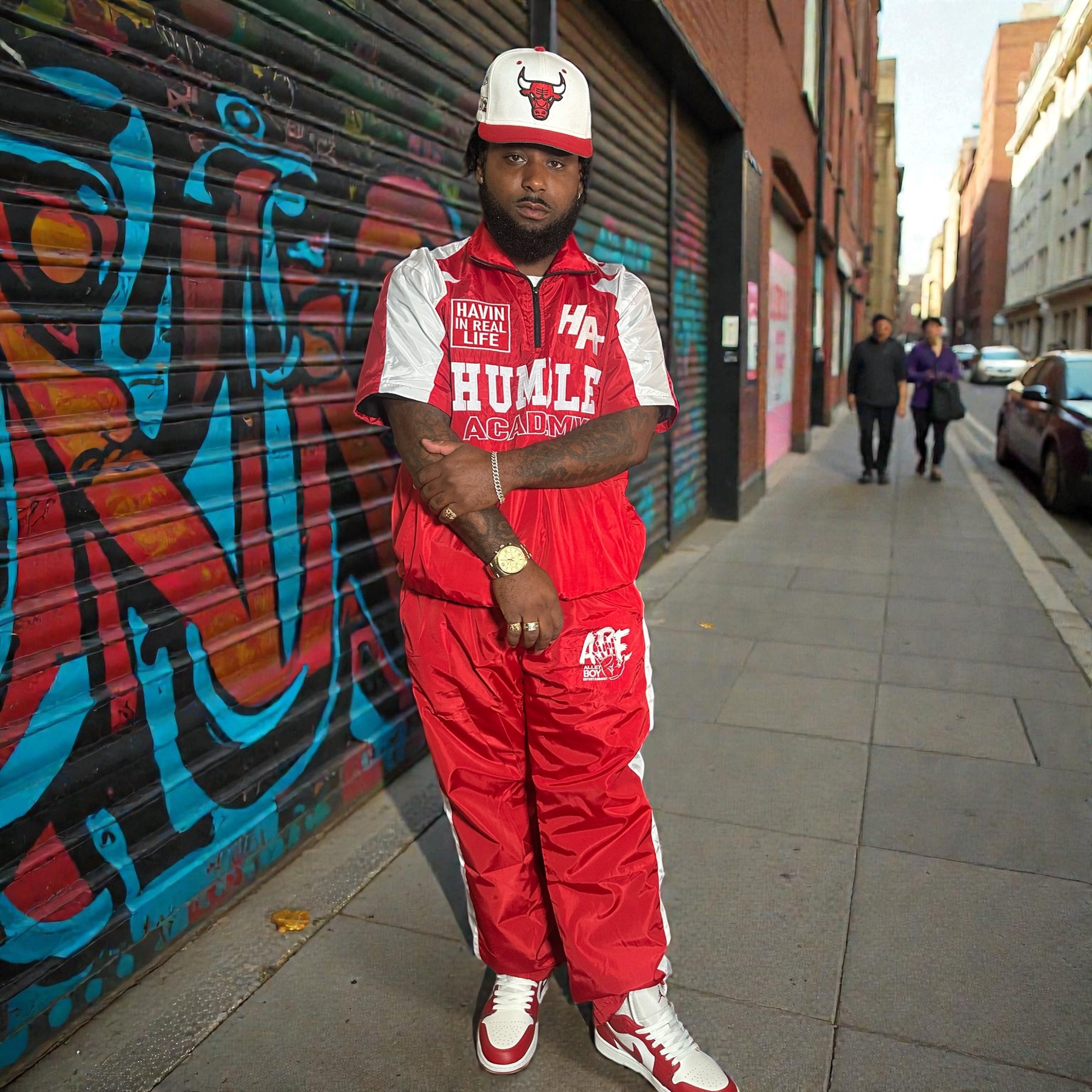 Humble Academy "Havin In Real Life" Windbreaker Set